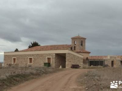 Hoces y cañones del Río Piedra y del Río Gallo -- Laguna Gallocanta -Ermita Gallocanta;rutas send